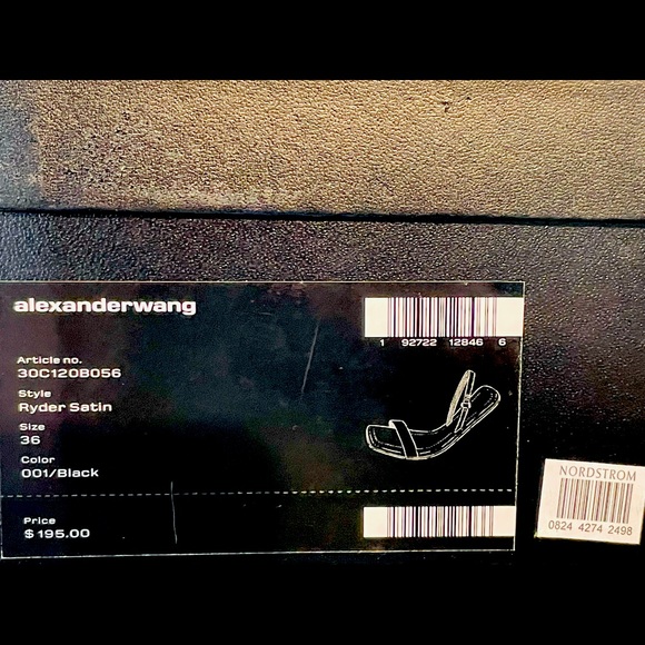 Alexander Wang Ryder Foldable Flat Sandals - Picture 7 of 12